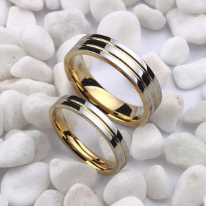 Anillos de boda Tamaño 4-12.5 Bancos de boda de tungsteno Anillo Anillo de pareja El anillo de compromiso de la pareja puede el precio de grabado es para un anillo 230725