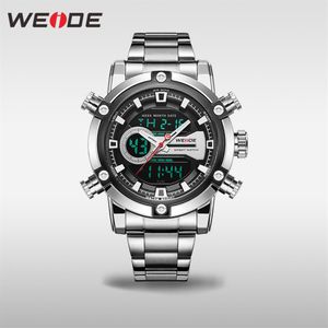 WEIDE Montre Hommes Nouveau Européen De Luxe Hommes Sports Affaires Mouvement À Quartz Analogique LCD Calendrier Numérique Plusieurs Temps Hommes Watch247w