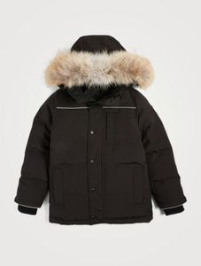 weiyi Winter Down Parka Niños Jassen Daunejacke Wyndhams outwear Abrigo con capucha de piel grande Italia Chaqueta ártica Juvenil para niños Doudoune Manteau