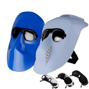 Máscara de soldadura Banda elástica Cabeza Usable Medio casco Argon Arc Eye Protectior