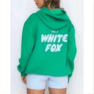 White Foxx Weomen Weomen XXL Set de dos piezas Set de dos piezas Spring Outumn Winter New Set su capucha Sporty de manga larga de moda White Foxx Holdie 668 668