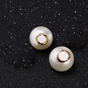 Weiße Perle Metall Buchstaben Nähen Knopf Buchstaben Knöpfe für Hemd Pullover Mantel Hohe Qualität Großhandelspreis