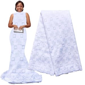 Cotton Swiss Voile Lace en Switzerland Fabric 2023 Nigerian Borded Dry Lacics Fabrics White African 2022 para boda