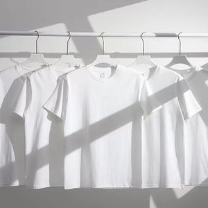 Weiße T-Shirts für Damen, reines T-Shirt, Damen-T-Shirt aus Baumwolle, kurzärmeliges T-Shirt