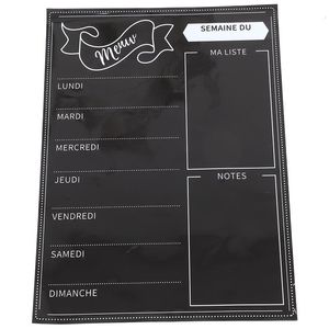 Whiteboards Magnetic Note Pad Fridge Menu Board Planner Refrigerator Meal Message Stickers 230707