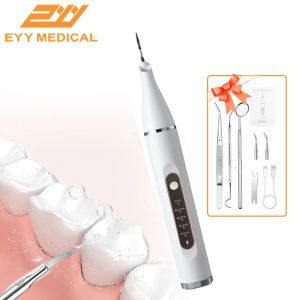 Whitening Dental Ultrasound Scalmer Electric Denting Nettaiteur Tool Nettoying Plaque Spatule élimine le grattoir dentaire tartare instrument dentaire