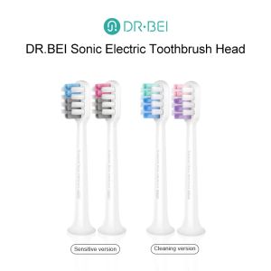 Whitening Dr.Bei C1 / S3 / S7 Têtes de pinceau de remplacement pour brosse à dents électrique têtes de brosse à dents électriques Appliquer sur la brosse à dents Aic