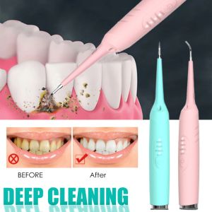 Blanqueamiento eléctrico sónico irrigador bucal escalador dental cálculo dental eliminador de sarro encías saludables dentista impermeable blanqueador limpiador de dientes