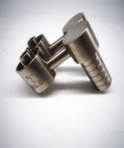 Who Titanium Nail Domeless Side Arm 101418mm Femelle et Mâle Titanium Nails Joint pour Tuyau en Verre Bongmm1916329