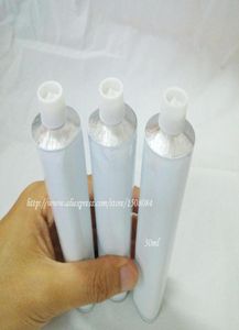 Tubos de pasta de dientes vacíos de aluminio, 100 Uds., 50ml, con tapa de aguja sin sellar6777312