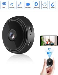 Camera A9 entera 1080p Disparación de gran angular Monitoreo remoto HD Voice Indoor Outdoor Home Security Camera Mini Cámaras Wifi2779935