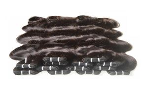 Brasileño Brasileño Cuerpo Body Wave Non Remy Human Hair Bundles Weaves 1 kg 20bundles Lote Color negro natural 100 El cabello humano puede cambiar 4781141