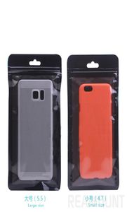 Sac d'emballage personnalisé entier DIY pour le boîtier du téléphone pour iPhone 7 7 Plus en plastique PVC Emballage d'emballage avec Hange Hole8358546