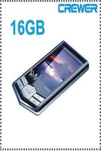 Lecteur MP4 entier lecteurs MP3 nouveau 8GB 16GB écran LCD mince PMP vidéo médias lecteur de Radio Fm ship4932385