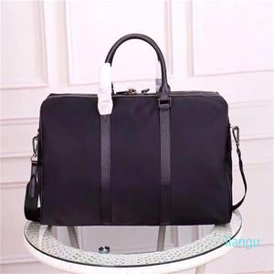 whole New canvas duffel Bags for men top quality classic travel luggage bag for man totes leather handbag fashion duffle bag249M
