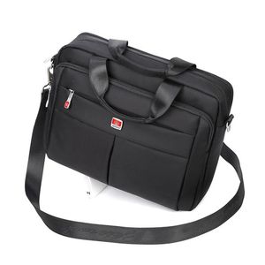 Whole-Portable 14 Laptop Bags Crossbody Maletín Business Mens Bag Bolsas Homme Maletines Oxford de gran capacidad para M341P