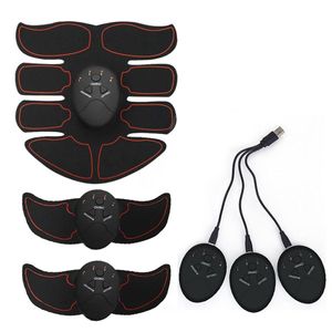 Whole-Rechargeable Wireless Muscle Stimulator Smart Fitness Trainer Abdominal Arm Muscle Exerciser Body Slimming Massage281j