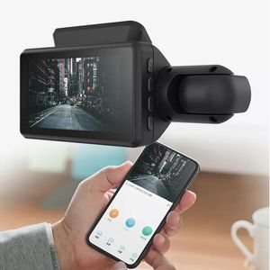 Venta completa Full HD Black Box para la fábrica de la cámara DVR del coche Lente dual Dashcam con función WIFI Dash cam