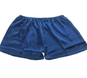 Pantalones cortos enteros para hombre 100 seda de morera pantalones de salón informales sueltos botones de seguridad de seda de verano ropa interior boxers9865658