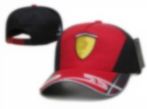 Cap de course entièrement Snapback Cap de baseball Black F1 Style Hats For Men Car Motorcycle Racing Casquette Outdoor Sports papa Hat3945909