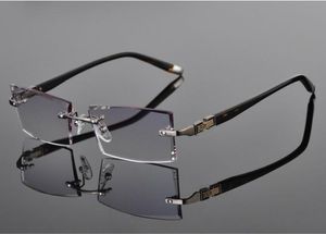 WholeFrames verres de coupe dégradé couleur lunettes femmes hommes coupe diamant lunettes Frame6907971