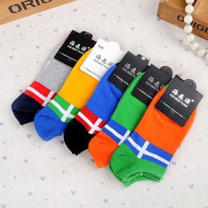 Chaussettes bonneterie gros-10 paires/lot femmes athlétique solide coton Calcetines Mujer été Chaussette Femme 0271