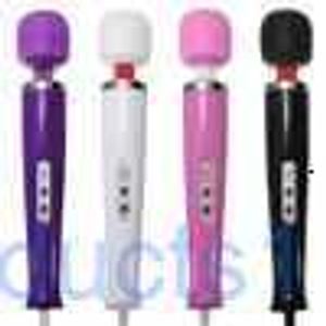 Groothandel-10 Speed Toverstaf Reizen G-spot stimulatie Massager Bekabelde Stijl Persoonlijke Lichaamsvibrator Seksspeeltje Product