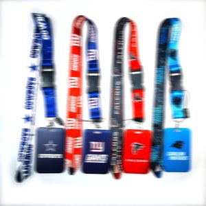 En gros 100 ensemble de lanière de l'équipe de baseball porte-badge longes de carte d'identité corde de téléphone portable lanière de cou sangles de cou porte-clés accessoire de porte-clés 2023