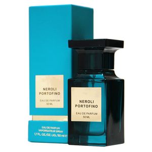 Vente en gros 100ml 50ml parfum pour femme bouteille bleue NEROLI PORTOFINO long temps laissant des cadeaux de parfum livraison rapide