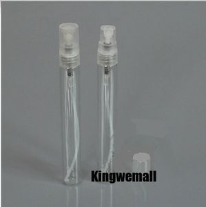 Mini flacon pulvérisateur en verre avec pulvérisateur, capacité de 10ml, 100 pièces/lot, pour emballage de parfum et de cosmétiques, vente en gros