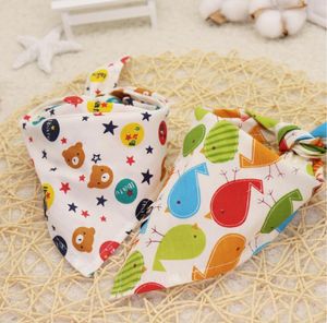 En gros 100 pièces Pet chien Bandana nouveau mélange mignon chiot chat bavoirs écharpe réglable coton chiens Bandanas animaux accessoires SN6249