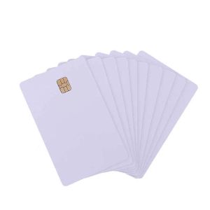 Venta al por mayor 10 Uds tarjetas IC inteligentes SLE 4442 Chip en blanco PVC ISO7816Otros componentes electrónicos ZZ
