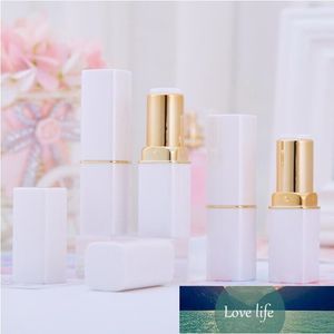 Venta al por mayor de botellas de lápiz labial vacías de 12,1 MM, envases de botella de lápiz labial blanco perla, brillo de labios, bálsamo labial, embalaje de cosméticos