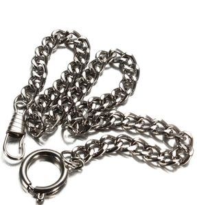 Wholesale-1pc Chain d'alliage en argent vigne antique pour pendentif FOB FOB Pocket Watch Holder Quartz Watches de haute qualité NEW7252599