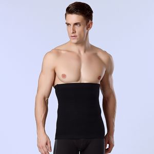 Vente en gros - 1 pcs Bande Hommes Minceur Corps Shaper Ventre Taille Abdomen Ceinture Shapewear Tops Hommes Taille Formateur Compression Sous-Vêtements Sangle