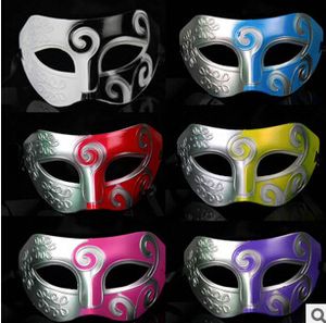 Masque de jazz pour hommes, masques de mascarade d'halloween, masque de fête de danse vénitienne, livraison gratuite G762