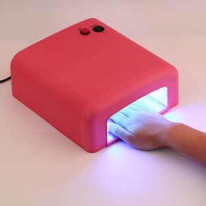 Secadores de uñas Venta al por mayor- 2022 818 Lámpara Secador rápido UV 36W 220v Use Gel profesional Buena calidad