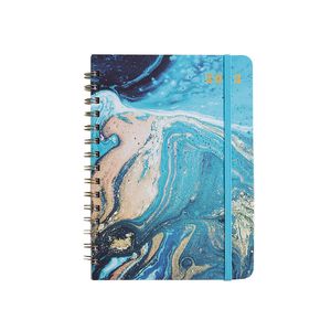 Venta al por mayor 2023 Amazon Calendar A5 Coil notebook accesorios diario agenda sin fecha Happy Daily Planner