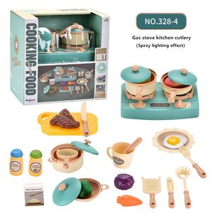 En gros 28 pièces enfants jouent maison simulation cuisine jouet ensemble bébé cuisine jouets jouets pour tout-petits enfants filles