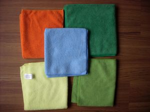 Microfiber Towel 30pcs /lot 30x30cm 300gsm Micro fibre Magic Cloth Home Cleaning Towel Kitchen Cleaning Cloth Quick Dry