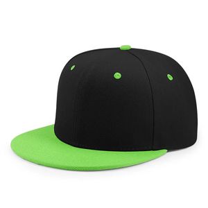 Casquettes plates réglables en Polyester pour hommes, 40 couleurs, chapeau de Baseball uni, Hiphop, casquette de Sport vierge, vente en gros, 240125