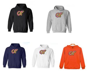 Vente en gros-5 couleurs New Fashion Men Odd future Hoodies Skateboard Men Sweatshirt impair-futur Shits Casual Pullover Coat taille XXS-4XL5229663