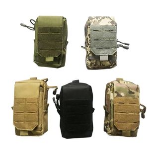 Pochette tactique Molle EDC, petit sac de ceinture médicale, support de téléphone portable, torche Laser, vente en gros, 50 pièces/lot