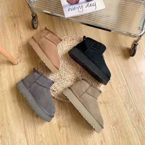 Tasman – bottes à plateforme Mini, vente en gros et au détail, chaussures chaudes d'hiver de styliste de luxe, chaussures rembourrées en coton