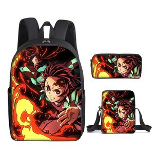 Gros personnages Anime mignon All Star Ghost Destroying Blade en peluche sac à dos dessin animé sac à bandoulière stylo sac étudiant enfants cadeau