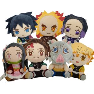 Wholesale Anime stuffed plush doll Ghost Slaying Blade Charcoal Zhi Lang Ni Bean Doll Children's Gift Plush Toy