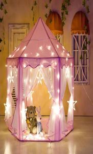 Al por mayor niña Princesa Play Tent Playhouse Kids Kids Outdoor Toys Gift7244571