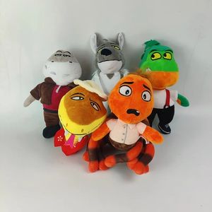 Jouets en peluche loup badass, jeux pour enfants, camarades de jeu, cadeaux de vacances, décoration de chambre, vente en gros