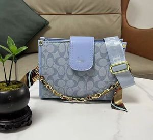 Bolsos al por mayor 2024 Diseñador de primavera Nuevo estilo Bolso para mujer Bolso cruzado simple Bolso de PU 6 colores