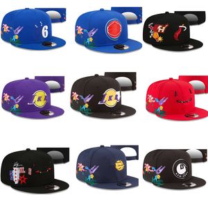 Gorra de béisbol al por mayor para hombres Sombrero de diseñador Equipo de baloncesto de fútbol americano Snapback y gorras ajustadas